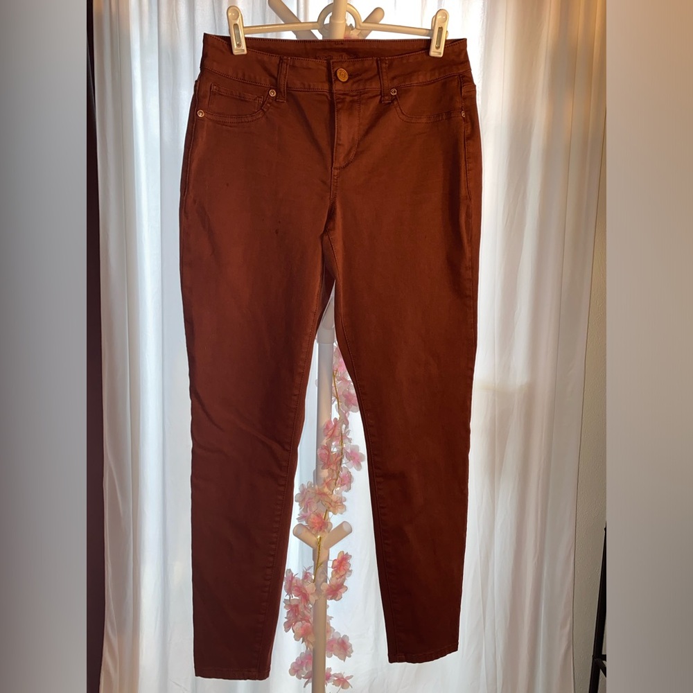 Maurice’s Brown/Burgundy Dress Pants